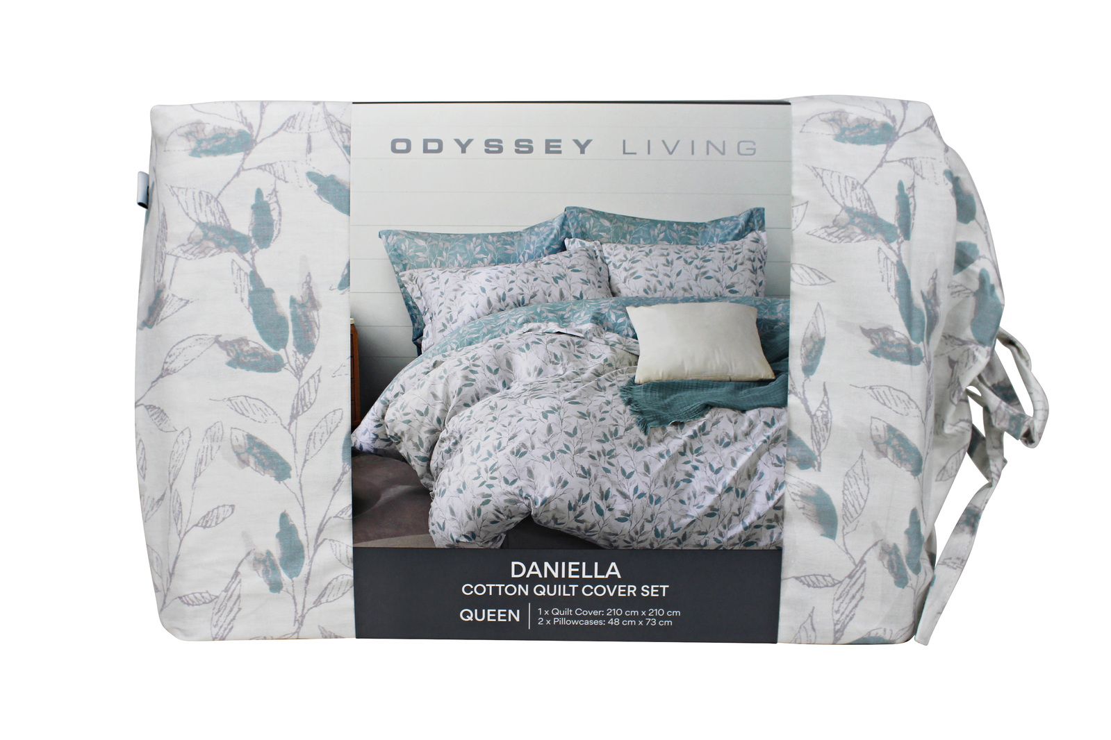 QB DANIELLA QUILT COVER SET ODYSSEY LIVING Odyssey Living