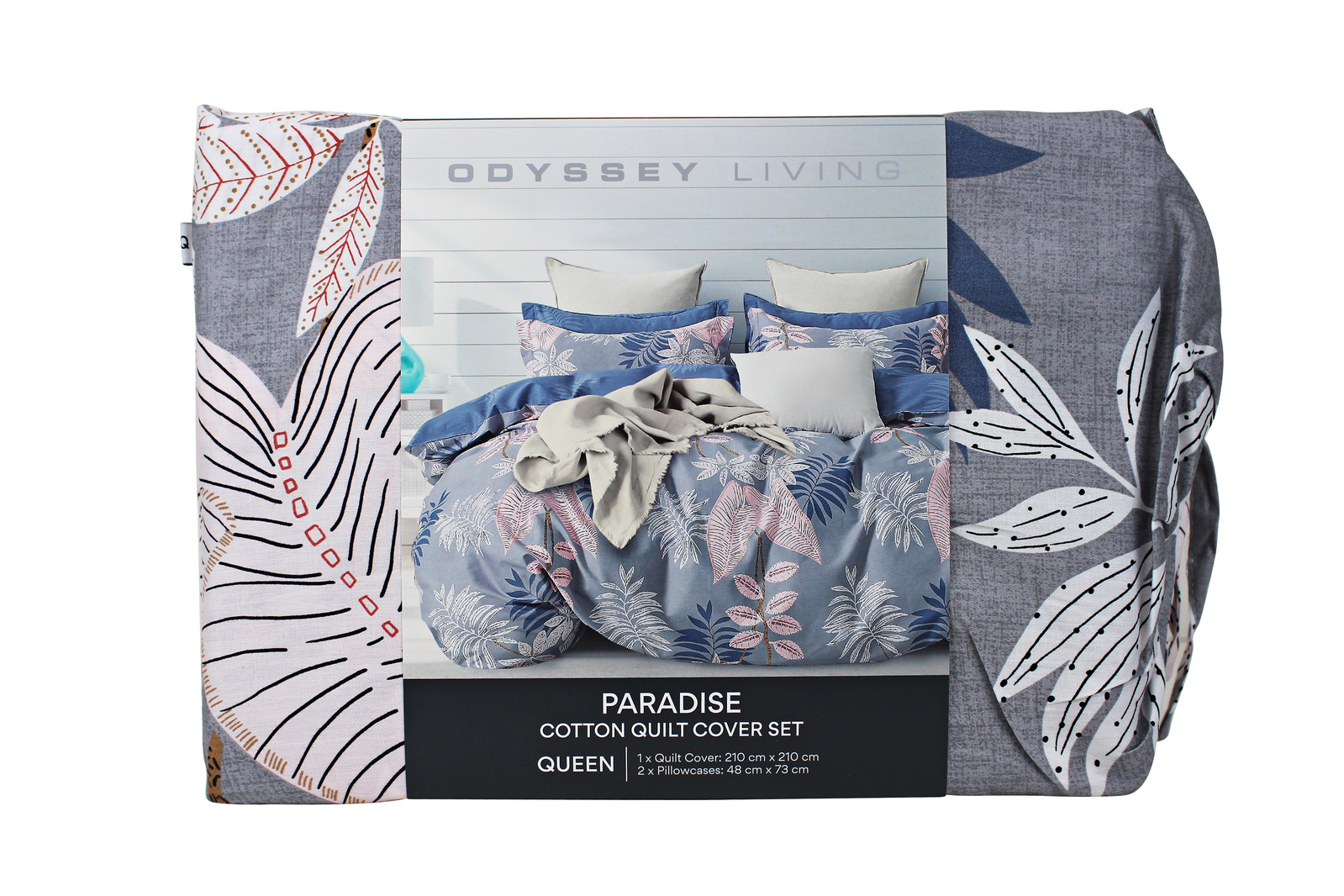 KB PARADISE QUILT COVER SET ODYSSEY LIVING Odyssey Living