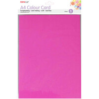 A4 Card 230Gsm 6Pk  17 Fandango Pink