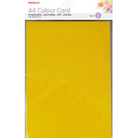 A4 Card 230Gsm 6Pk  06 Primrose Yellow