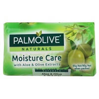 Palmolive Pk4 X 90G Soap Bars Aloe & Olive Extracts