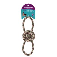 Military Knotted Double Tugger Toy 2 Asstd 22X6Cm