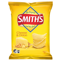 Smiths Crinkle Cheese & Onion 170G