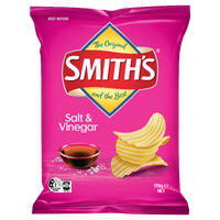 Smiths Crinkle Salt & Vinegar 170G