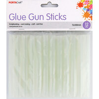 Glue Gun Sticks 11X100Mm 12Pk Clear