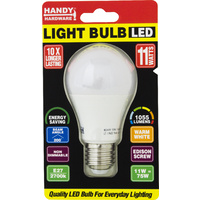 Bulb 11W Led Light - Warm White - E27 (Screw)