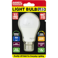 Bulb 11W Led Light - Warm White - B22 (Bayonet)