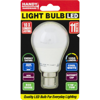 Bulb 11W Led Light - Cool White - B22 (Bayonet)