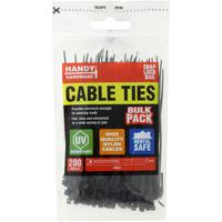 Cable Ties 100Mm X 2Mm 200Pc