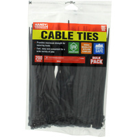 Cable Ties Bulk Pack 200Mm X 4.5Mm 200Pc