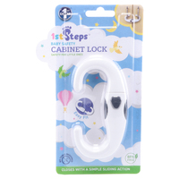 Safety Lock Cabinet 1Pc From 6Cm X 9Cm To 12Cm White Suitable For Mushroom Or D-Shape Handles