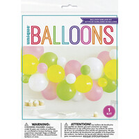 Spring Colours Balloon - Garland Kit