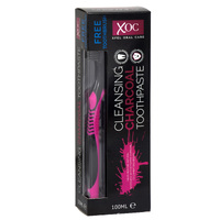 Charcoal Toothpaste100M Wbrush