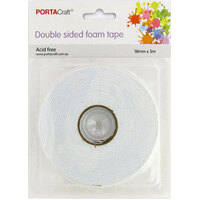 Double Sided Foam Tape 18Mm X 5M