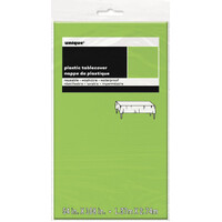 Lime Green Unique Plastic Tablecover Rectangle 137Cm X 274Cm