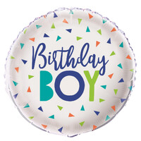 Confetti inchBirthday Boyinch 45Cm (18inch) Foil Balloon