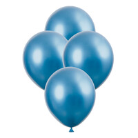 Royal Bue - 6 X 27.9Cm (11inch) Platinum Metallic Balloons