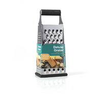 Grater 4 Sided w Rubber Grip Handle 9inch 