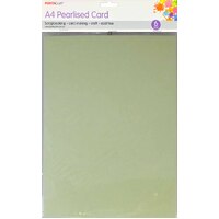 Pearlise Card Heavy Weight A4 6Pk  09 Mint