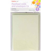 Prlse Card& Envlop C6 Pk6 Mint