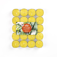 Candle Citronella Tealights 3 Hour Pk20 