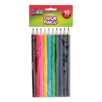 Pencil Coloured Jumbo 10Pk  