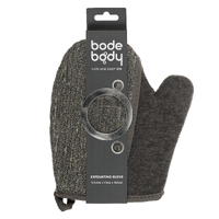 Bode Exfoliator Dual Glove Charcoal Colour 200X180X20Mm