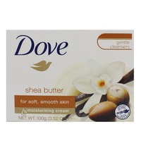 Dove 100G Beauty Cream Soap Bar Shea Butter With Vanilla Sent