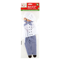 Xmas Elves BB Elf Chef Outfit w Hat