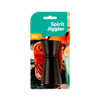 Bar Bottle Spirit Jigger 25/50mL Matte Black 
