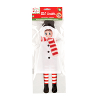 Xmas Elves BB Elf Plush Snowman Outfit