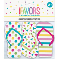 12 Flip Flop Note Pads