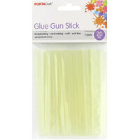 Glue Gun Sticks  7.5X100Mm 20Pk Clear