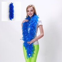 Feather Boa-Blue