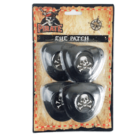 4Pk Pirate Eye Patch