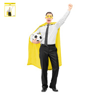 120Cm Team Supporter Cape-Yellow