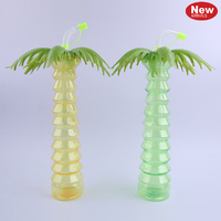 1Pc Palm Tree Yard Cup 2 Asstd Col