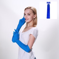 Long Gloves-Blue