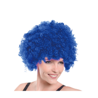 **AFRO WIG BLUE