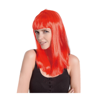Long Wig-Red