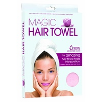 Hair Towel Wrap Microfibre 2Asst