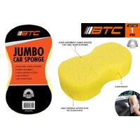 1Pce Jumbo Car Sponge-22.5X10.5X5.5Cm