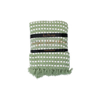 MONTMARTRE BASIL ACRYLIC THROW