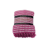 MONTMARTRE BOYSENBERRY ACRYLIC THROW