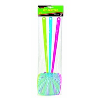 Fly Swatter Assorted 3Pk