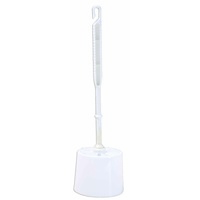 Toilet Brush W/Holder White