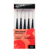 Mm Mini Detail Brush Set 5Pc