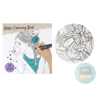 Glitter Colouring Book - Feminine