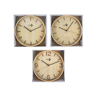 11Inch/30Cm Wood Clock