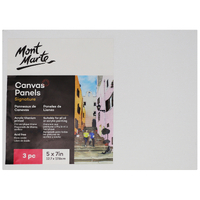 Mm Canvas Panels Pack 3 12.7X17.8Cm